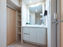 【千葉県/松戸市新松戸】サンライトパストラル六番街A棟 洗面室