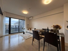 【埼玉県/越谷市レイクタウン】アクアステージグランアルト越谷レイクタウン リビング・ダイニング：※家具・調度品は販売価格に含まれておりません