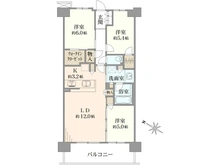 【埼玉県/越谷市レイクタウン】アクアステージグランアルト越谷レイクタウン 間取り図