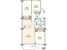 【千葉県/我孫子市つくし野】我孫子ビレジ3号棟 間取り図