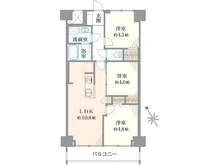 【千葉県/柏市あけぼの】秀和柏レジデンス 間取り図