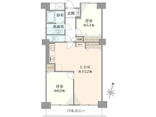 【千葉県/松戸市稔台】グリーンコーポ松戸みのり台 間取り図