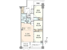 【千葉県/船橋市習志野台】ジークレフ習志野台 間取り図