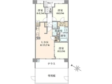 【千葉県/船橋市習志野台】パークホームズ北習志野 間取り図