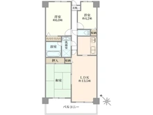 【埼玉県/三郷市高州】三郷ガーデンハウス 間取り図