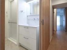 【埼玉県/三郷市さつき平】パークフィールドみさと5街区 1号館 洗面室