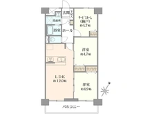【千葉県/松戸市日暮】グリーンプラザ八柱第1 間取り図