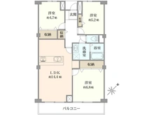【千葉県/松戸市日暮】ファミール南常盤平 間取り図