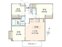 【千葉県/流山市前ケ崎】セレネ北小金2 間取り図