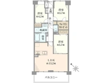 【茨城県/取手市野々井】ハーモニータウン新取手弐番館 間取り図