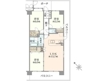 【千葉県/松戸市稔台】ハイホーム松戸みのり台 間取り図