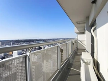 【茨城県/土浦市大和町】ソリッドタワー バルコニー