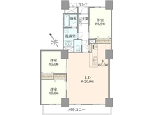 【茨城県/土浦市大和町】ソリッドタワー 間取り図