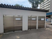 【千葉県/松戸市新松戸北】新松戸ハイツ 共用施設：ゴミ置き場