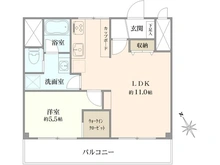 【千葉県/市川市田尻】西船橋永谷マンション 間取り図