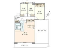 【千葉県/柏市旭町】ザ・ウインベル柏 間取り図