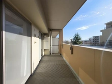 【千葉県/柏市花野井】オーベル柏の葉ヒルズ壱番館 バルコニー