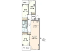 【千葉県/松戸市松戸】ハイマート松戸 間取り図