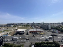 【埼玉県/草加市北谷】草加松原ハイツ B棟 眺望