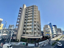 【千葉県/柏市旭町】ローヤルシティ柏 外観：歩道橋より撮影