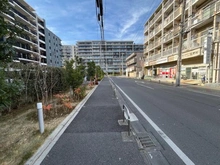 【埼玉県/草加市松原】ソライエ草加松原シティテラス 前面道路