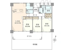 【埼玉県/吉川市きよみ野】ウッドパーク吉川きよみ野 C棟 間取り図