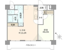 【埼玉県/越谷市南越谷】朝日プラザ越谷 間取り図
