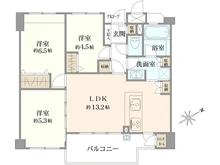 【千葉県/柏市東】レリアコート柏 間取り図