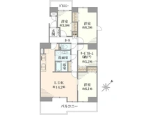 【埼玉県/三郷市さつき平】パークフィールドみさと  5街区1号館 間取り図