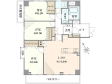 【千葉県/松戸市松戸】松戸東光マンション 間取り図