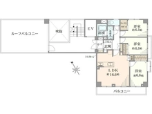 【千葉県/松戸市松戸】松戸東光マンション 間取り図