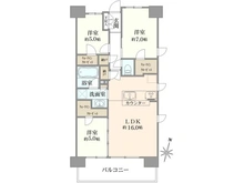 【埼玉県/草加市松原】ソライエシティ　ザ・ガーデン 間取り図