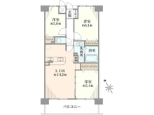 【埼玉県/越谷市新越谷】ベルドゥムール新越谷温泉 間取り図
