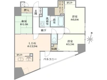 【埼玉県/越谷市北越谷】ベルドゥムール北越谷駅前 間取り図