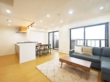 【千葉県/松戸市松戸新田】エステ・スクエア松戸 リビング・ダイニング：※家具・調度品等は販売価格に含まれておりません