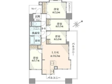 【埼玉県/春日部市粕壁東】ハイホーム春日部ブロードタウン 間取り図