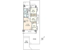 【埼玉県/八潮市大字木曽根】ブライトップガーデン 間取り図