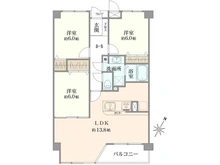 【千葉県/柏市名戸ケ谷】ダイアパレス新柏 間取り図
