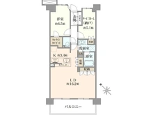 【千葉県/松戸市胡録台】オーベル松戸ヒルズ 間取り図