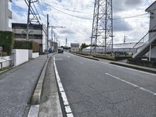 【埼玉県/草加市手代】アミティ草加 前面道路