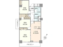【千葉県/松戸市稔台】グリーンコーポ松戸みのり台 間取り図