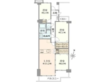 【埼玉県/春日部市大枝】シティプラザせんげん台壱番館 間取り図
