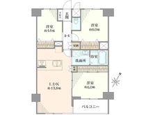 【埼玉県/草加市栄町】クレール松原 間取り図