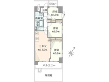 【埼玉県/草加市弁天】パレス草加松原 間取り図