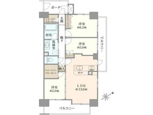 【千葉県/松戸市馬橋】ペルル松戸MABASHI 間取り図
