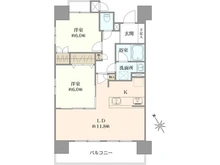 【埼玉県/春日部市中央】ドムール春日部 間取り図