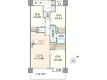 【埼玉県/三郷市三郷】ライオンズプラザ三郷 間取り図