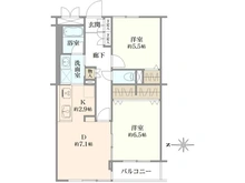 【東京都/足立区西伊興】ライオンズマンシヨン竹の塚第2 間取り図
