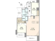 【千葉県/松戸市根本】ベルシェ松戸II 間取り図