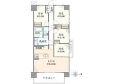 【千葉県/流山市木】アドグランデ南流山 間取り図
